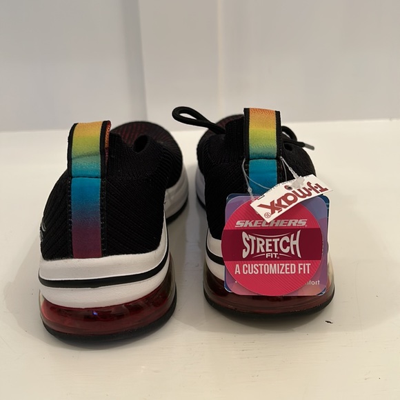 Skechers Sport Plus Air Rainbow Athletic Shoes, Size 8 5, NWT - Picture 3 of 6